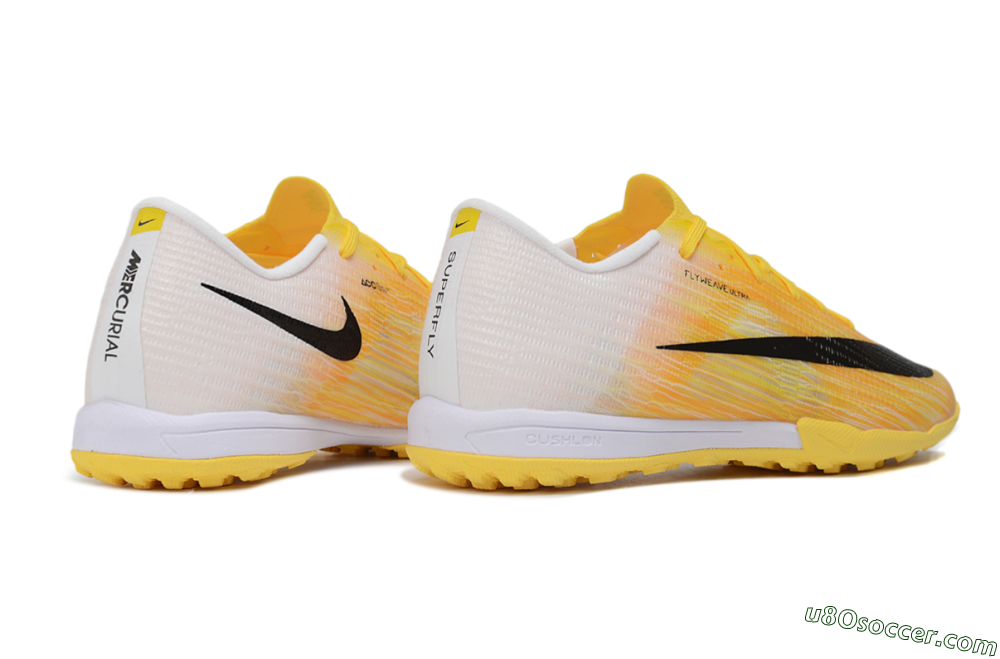 Nike Air Zoom Mercurial Superfly 11 Elite TF Artificial Turf Soccer Shoes - Yellow/Tour Yellow/White 6
