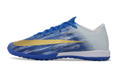 Nike Air Zoom Mercurial Superfly 11 Elite TF Artificial Turf Soccer Shoes - Blue/Royal Blue/Metallic Gold
