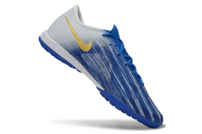 Nike Air Zoom Mercurial Superfly 11 Elite TF Artificial Turf Soccer Shoes - Blue/Royal Blue/Metallic Gold