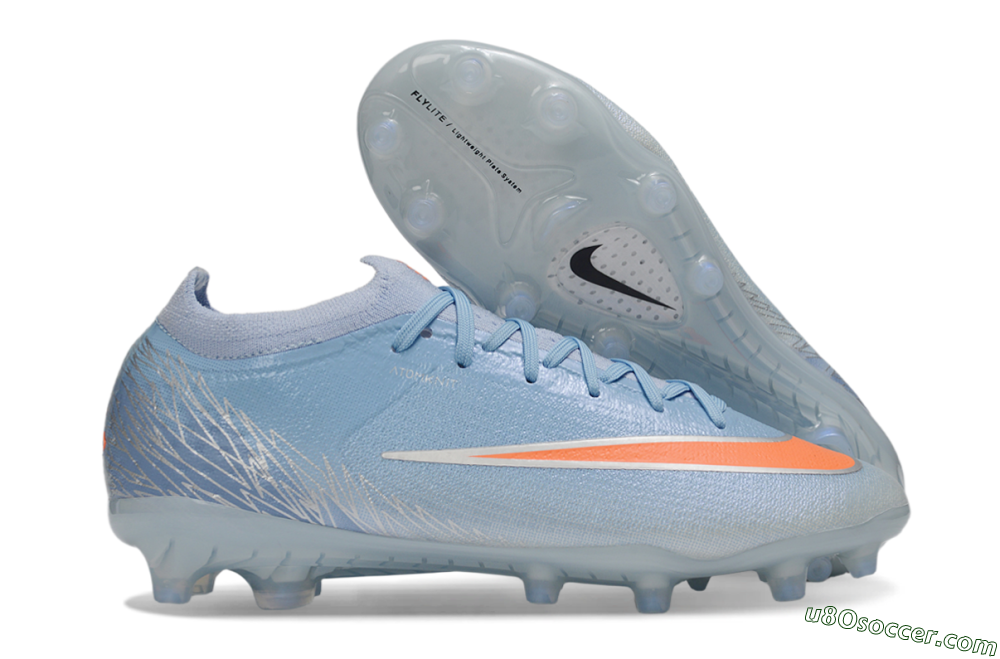 Nike Air Zoom Mercurial Vapor 17 Elite AG Artificial Grass Soccer Cleats - Blue/Baltic Blue/Laser Orange 1