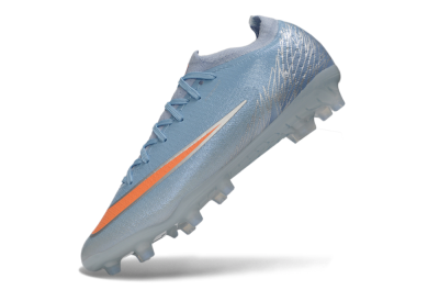 Nike Air Zoom Mercurial Vapor 17 Elite AG Artificial Grass Soccer Cleats - Blue/Baltic Blue/Laser Orange