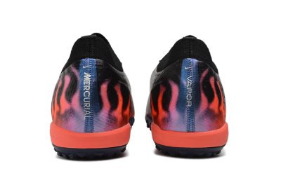 Nike Air Zoom Mercurial Vapor 17 Elite TF Artificial Turf Soccer Shoes - Black/Black/Bright Crimson