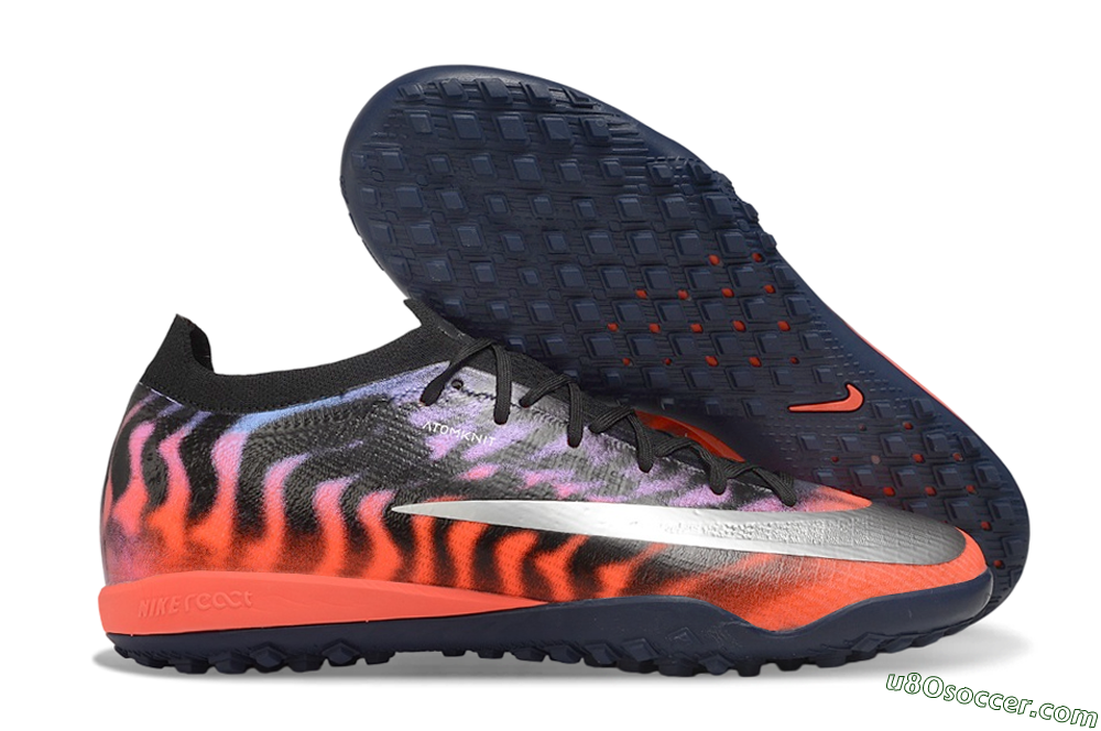 Nike Air Zoom Mercurial Vapor 17 Elite TF Artificial Turf Soccer Shoes - Black/Black/Bright Crimson 1