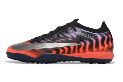 Nike Air Zoom Mercurial Vapor 17 Elite TF Artificial Turf Soccer Shoes - Black/Black/Bright Crimson