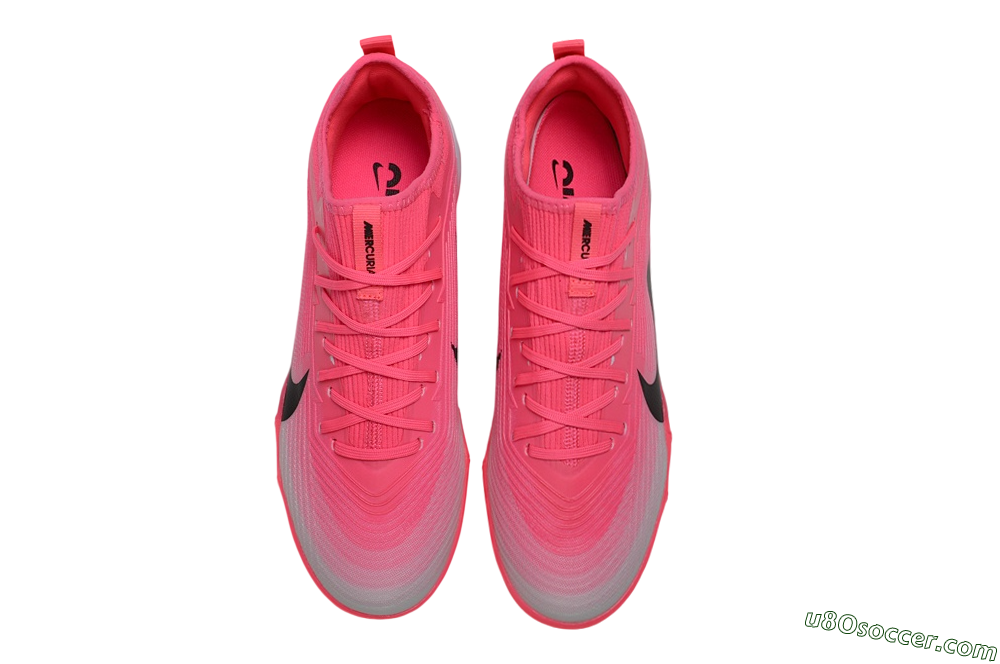 Nike Air Zoom Mercurial Vapor 16 Pro TF Artificial Turf Soccer Shoes - Pink/Hyper Pink/Black 4