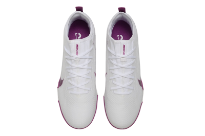 Nike Air Zoom Mercurial Vapor 16 Pro TF Artificial Turf Soccer Shoes - White/White/Berry