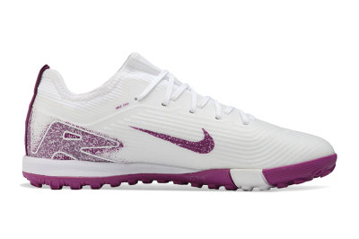 Nike Air Zoom Mercurial Vapor 16 Pro TF Artificial Turf Soccer Shoes - White/White/Berry
