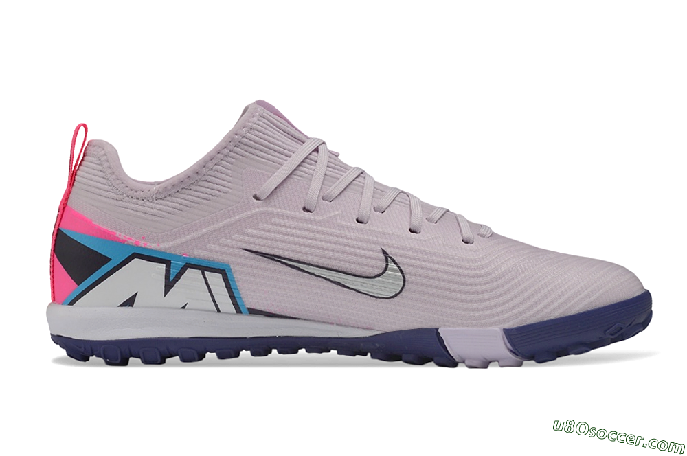 Nike Air Zoom Mercurial Vapor 16 Pro TF Artificial Turf Soccer Shoes - Lavender/Light Violet/Hyper Pink 7