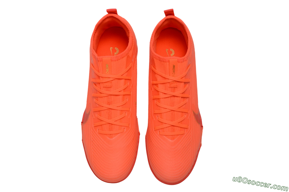 Nike Air Zoom Mercurial Vapor 16 Pro TF Artificial Turf Soccer Shoes - Orange/Bright Crimson/Volt 4