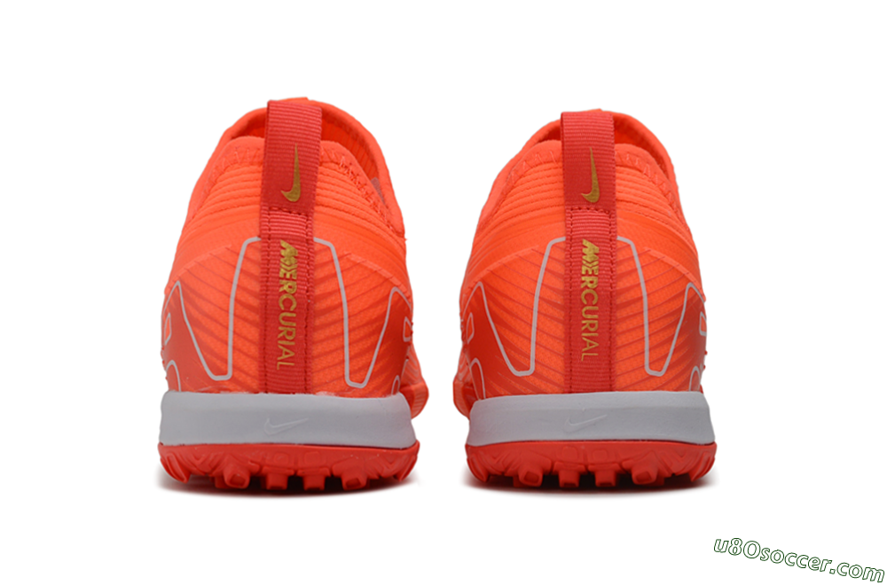 Nike Air Zoom Mercurial Vapor 16 Pro TF Artificial Turf Soccer Shoes - Orange/Bright Crimson/Volt 5