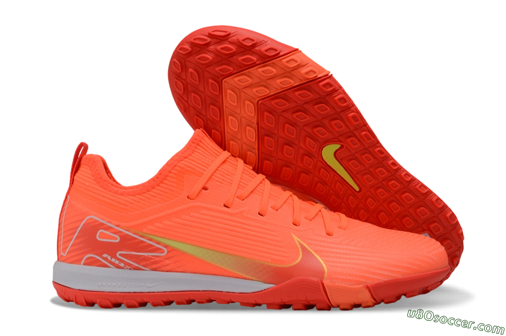 Nike Air Zoom Mercurial Vapor 16 Pro TF Artificial Turf Soccer Shoes - Orange/Bright Crimson/Volt 1