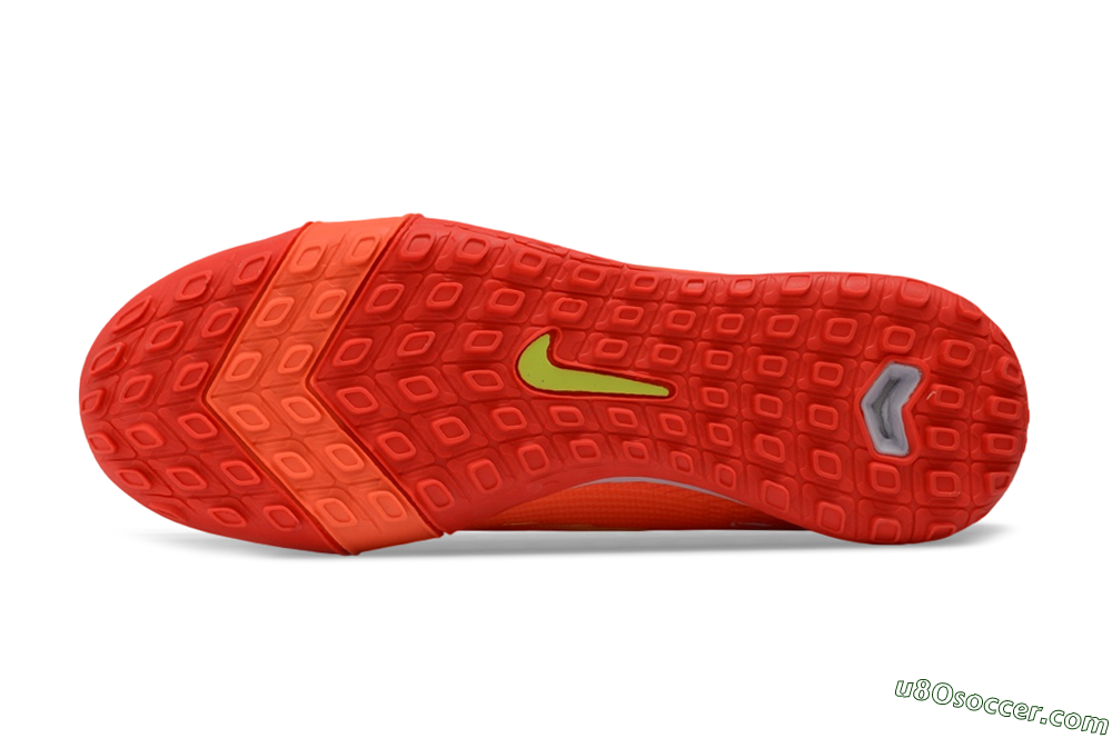 Nike Air Zoom Mercurial Vapor 16 Pro TF Artificial Turf Soccer Shoes - Orange/Bright Crimson/Volt 6
