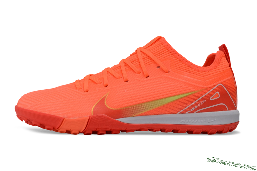 Nike Air Zoom Mercurial Vapor 16 Pro TF Artificial Turf Soccer Shoes - Orange/Bright Crimson/Volt 2