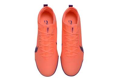 Nike Air Zoom Mercurial Vapor 16 Pro TF Artificial Turf Soccer Shoes - Orange/Sunset Orange/Deep Purple