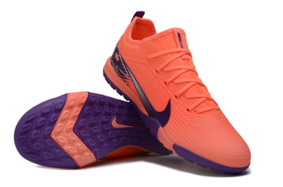 Nike Air Zoom Mercurial Vapor 16 Pro TF Artificial Turf Soccer Shoes - Orange/Sunset Orange/Deep Purple