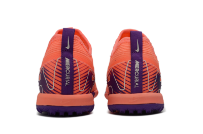 Nike Air Zoom Mercurial Vapor 16 Pro TF Artificial Turf Soccer Shoes - Orange/Sunset Orange/Deep Purple