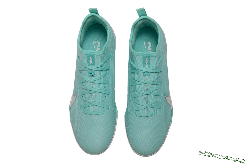 Nike Air Zoom Mercurial Vapor 16 Pro TF Artificial Turf Soccer Shoes - Green/Mint Foam/Metallic Silver 4