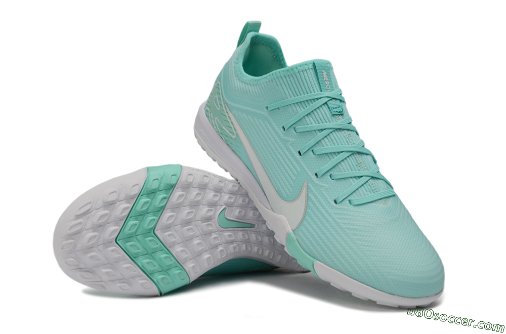 Nike Air Zoom Mercurial Vapor 16 Pro TF Artificial Turf Soccer Shoes - Green/Mint Foam/Metallic Silver 3