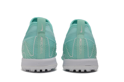 Nike Air Zoom Mercurial Vapor 16 Pro TF Artificial Turf Soccer Shoes - Green/Mint Foam/Metallic Silver