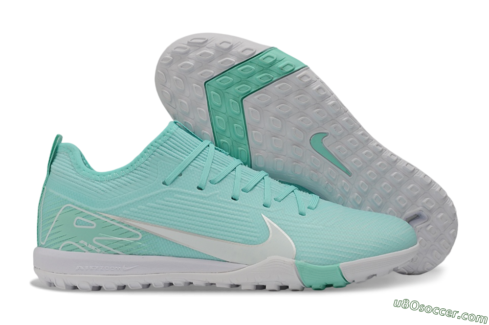 Nike Air Zoom Mercurial Vapor 16 Pro TF Artificial Turf Soccer Shoes - Green/Mint Foam/Metallic Silver 1