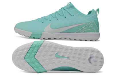 Nike Air Zoom Mercurial Vapor 16 Pro TF Artificial Turf Soccer Shoes - Green/Mint Foam/Metallic Silver