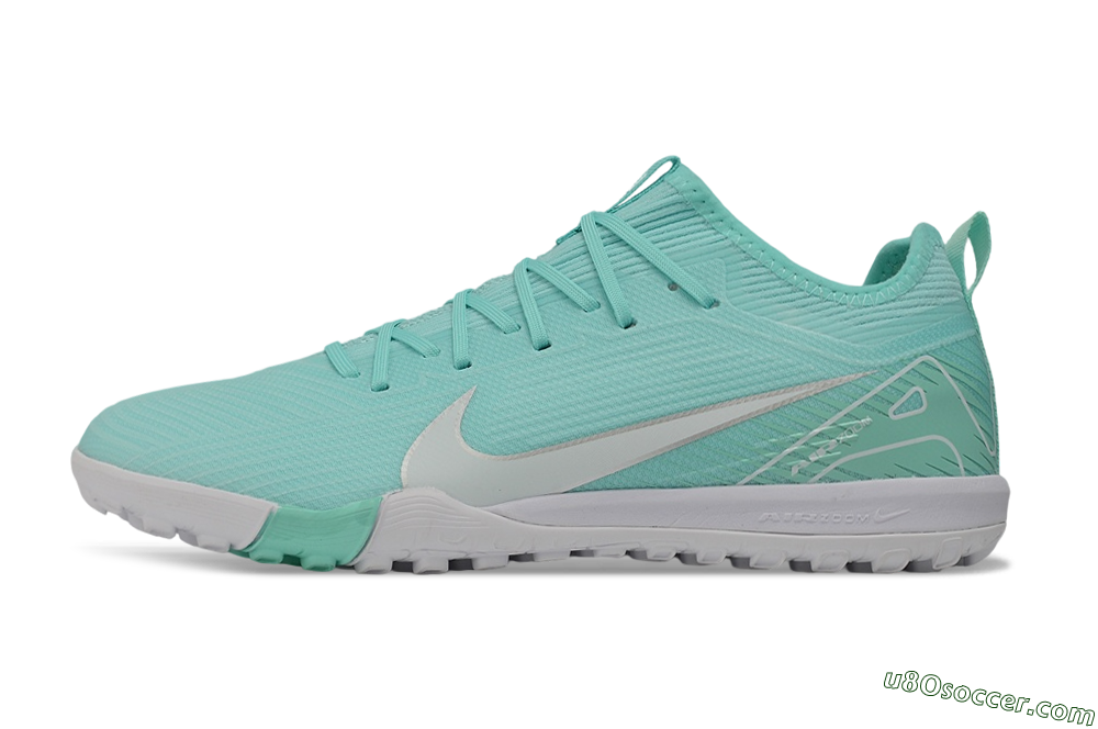 Nike Air Zoom Mercurial Vapor 16 Pro TF Artificial Turf Soccer Shoes - Green/Mint Foam/Metallic Silver 2