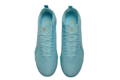 Nike Air Zoom Mercurial Vapor 16 Pro TF Artificial Turf Soccer Shoes - Blue/Baltic Blue/Lemon Chiffon