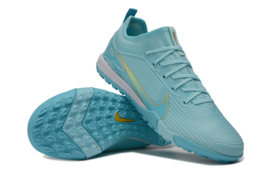 Nike Air Zoom Mercurial Vapor 16 Pro TF Artificial Turf Soccer Shoes - Blue/Baltic Blue/Lemon Chiffon