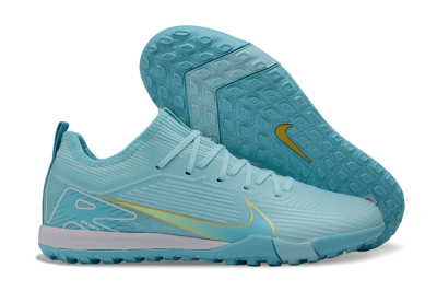 Nike Air Zoom Mercurial Vapor 16 Pro TF Artificial Turf Soccer Shoes - Blue/Baltic Blue/Lemon Chiffon
