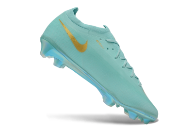 Nike Air Zoom Mercurial Vapor 17 Elite FG Firm Ground Soccer Cleats - Turquoise/Tropical Teal/Metallic Gold