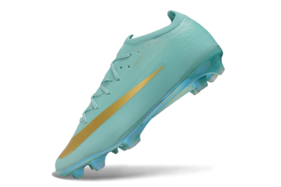 Nike Air Zoom Mercurial Vapor 17 Elite FG Firm Ground Soccer Cleats - Turquoise/Tropical Teal/Metallic Gold