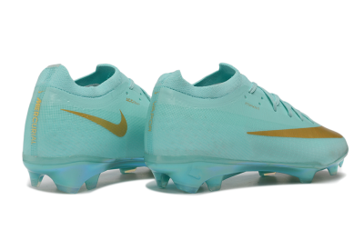 Nike Air Zoom Mercurial Vapor 17 Elite FG Firm Ground Soccer Cleats - Turquoise/Tropical Teal/Metallic Gold