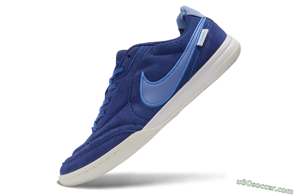Nike Tiempo Legend SE IC Indoor & Futsal Soccer Shoes - Blue/Royal Blue/University Blue 5