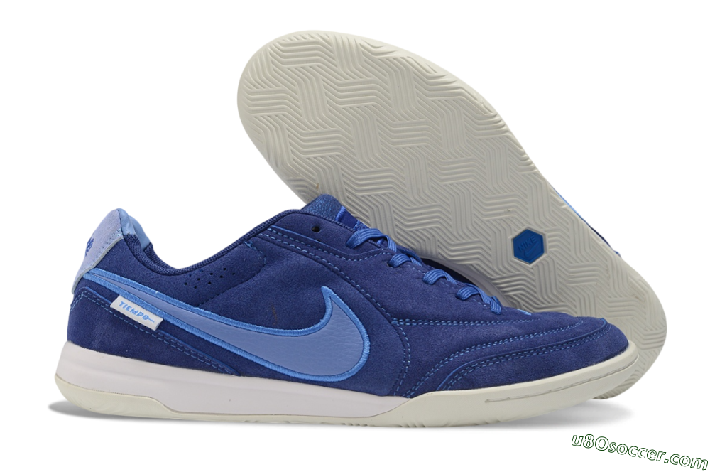 Nike Tiempo Legend SE IC Indoor & Futsal Soccer Shoes - Blue/Royal Blue/University Blue 1