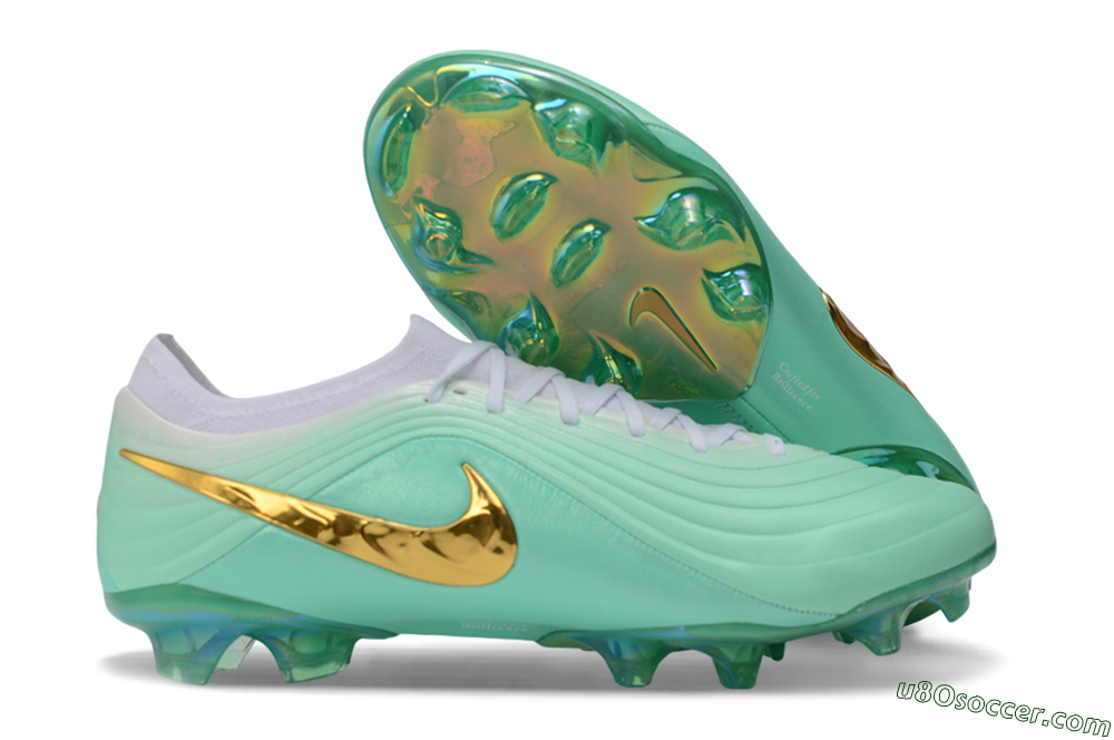 Nike Tiempo Legend 11 Elite FG Firm Ground Soccer Cleats - Green/Mint Foam/Metallic Gold 1
