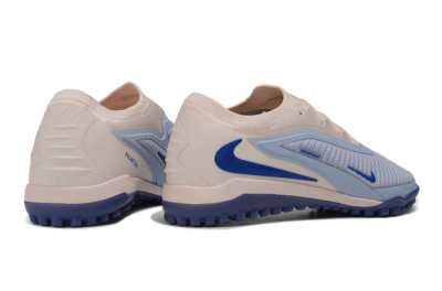 Nike Phantom 6 Elite Low TF Artificial Turf Soccer Shoes - Pink/Barely Grape/Royal Blue