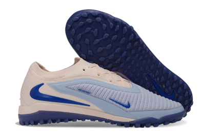 Nike Phantom 6 Elite Low TF Artificial Turf Soccer Shoes - Pink/Barely Grape/Royal Blue