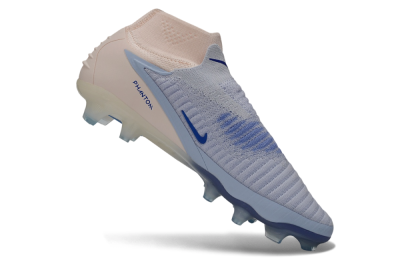Nike Phantom 6 Elite High FG Firm Ground Soccer Cleats - Purple/Barely Grape/Barely Peach