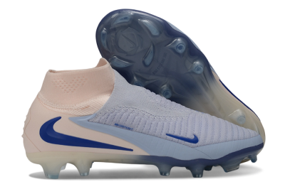 Nike Phantom 6 Elite High FG Firm Ground Soccer Cleats - Purple/Barely Grape/Barely Peach