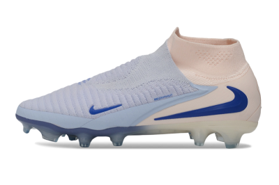Nike Phantom 6 Elite High FG Firm Ground Soccer Cleats - Purple/Barely Grape/Barely Peach