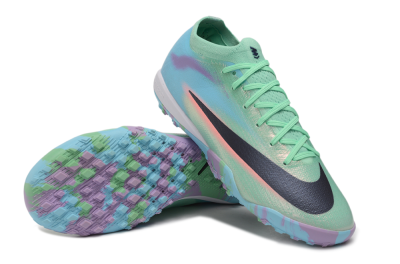 Nike Air Zoom Mercurial Vapor 17 Elite TF Artificial Turf Soccer Shoes - Green/Mint Foam/Baltic Blue