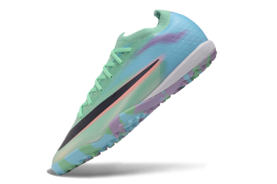 Nike Air Zoom Mercurial Vapor 17 Elite TF Artificial Turf Soccer Shoes - Green/Mint Foam/Baltic Blue