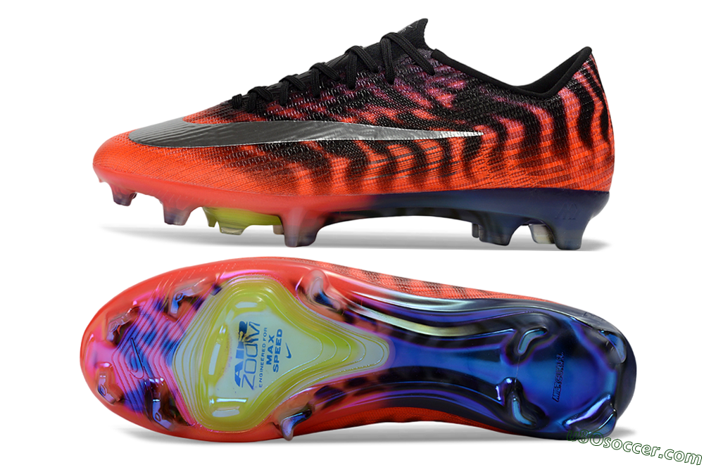 Nike Air Zoom Mercurial Superfly 11 Elite FG Firm Ground Soccer Cleats - Orange/Sunset Crimson/Blackened Blue 0