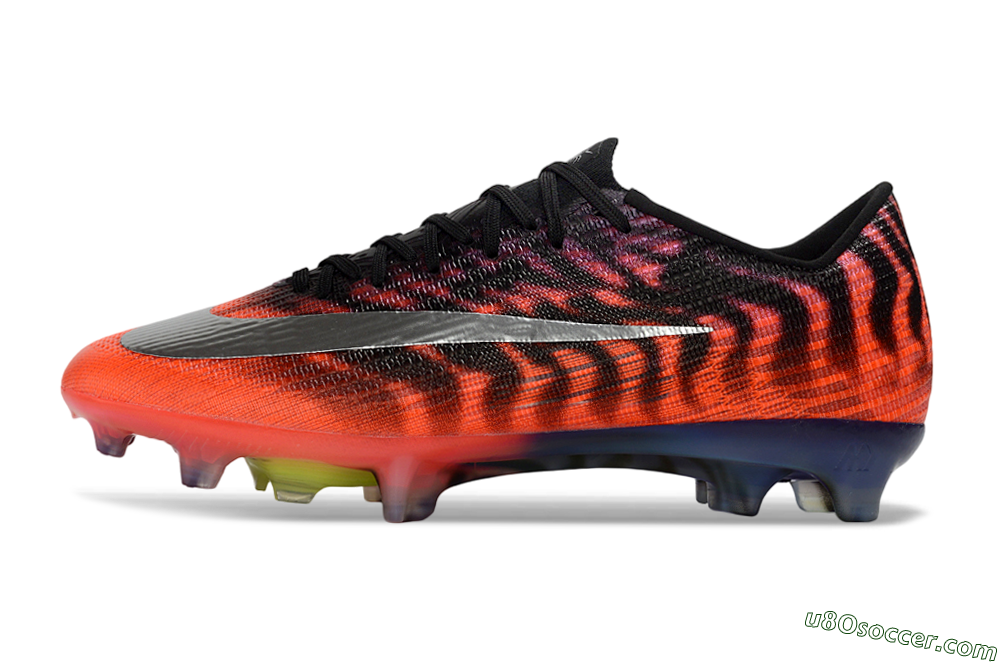 Nike Air Zoom Mercurial Superfly 11 Elite FG Firm Ground Soccer Cleats - Orange/Sunset Crimson/Blackened Blue 2