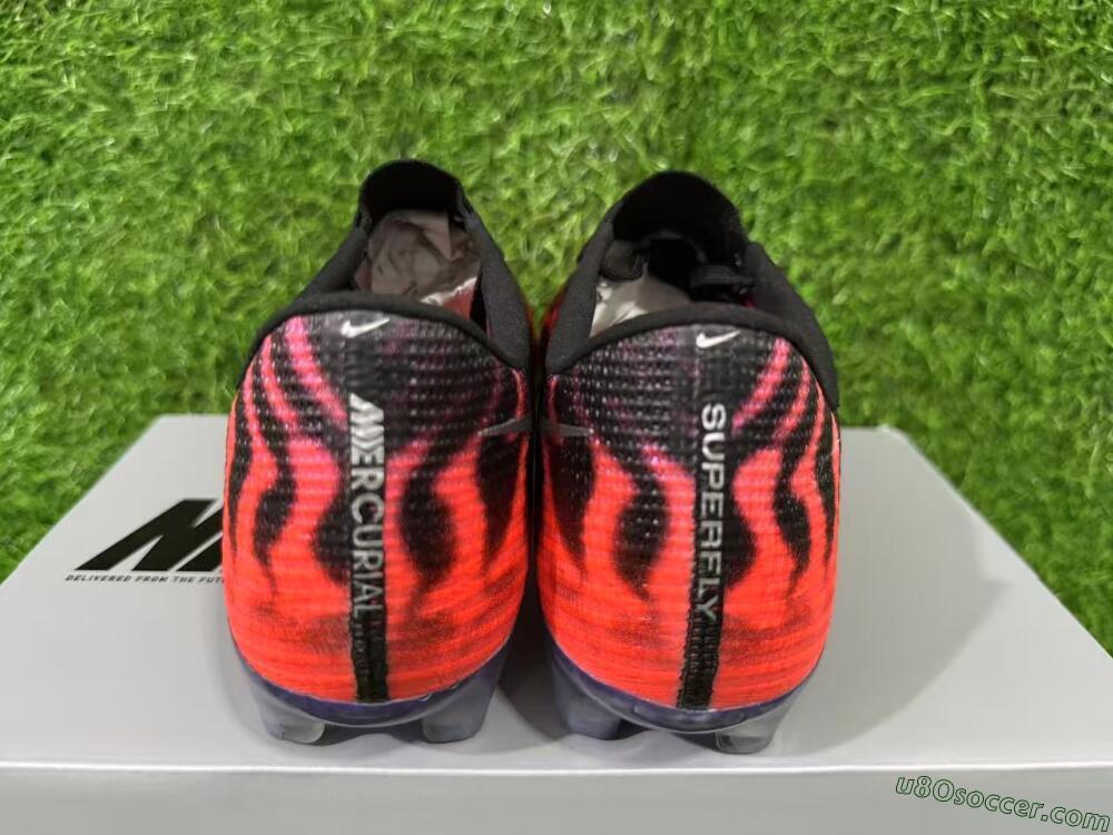Nike Air Zoom Mercurial Superfly 11 Elite FG Firm Ground Soccer Cleats - Orange/Sunset Crimson/Blackened Blue
