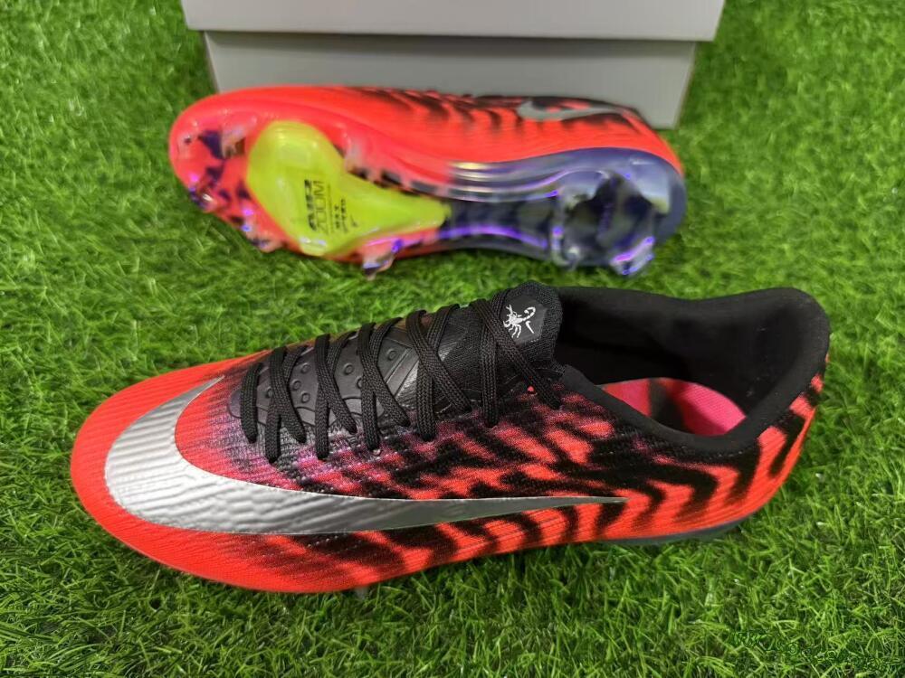 Nike Air Zoom Mercurial Superfly 11 Elite FG Firm Ground Soccer Cleats - Orange/Sunset Crimson/Blackened Blue