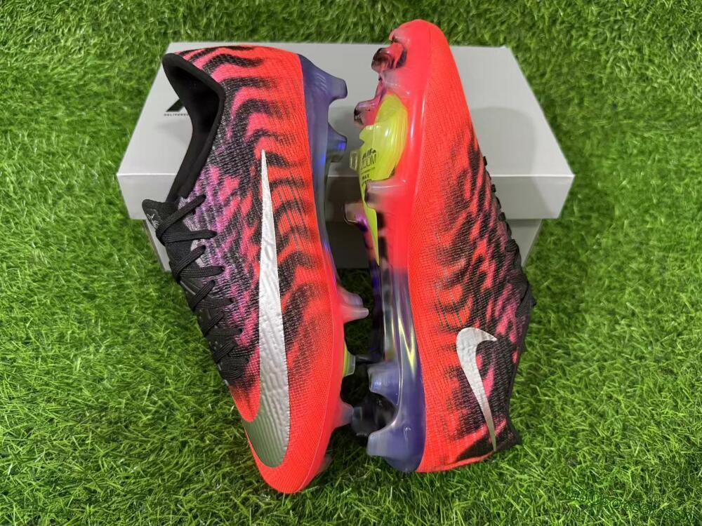 Nike Air Zoom Mercurial Superfly 11 Elite FG Firm Ground Soccer Cleats - Orange/Sunset Crimson/Blackened Blue