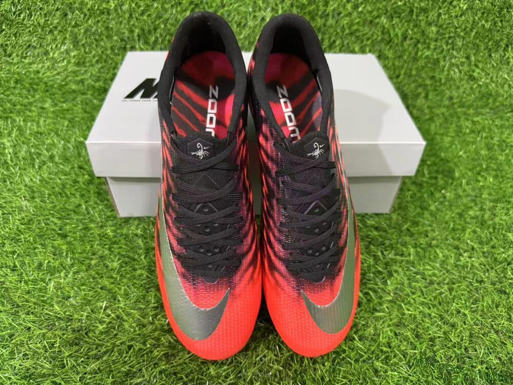 Nike Air Zoom Mercurial Superfly 11 Elite FG Firm Ground Soccer Cleats - Orange/Sunset Crimson/Blackened Blue