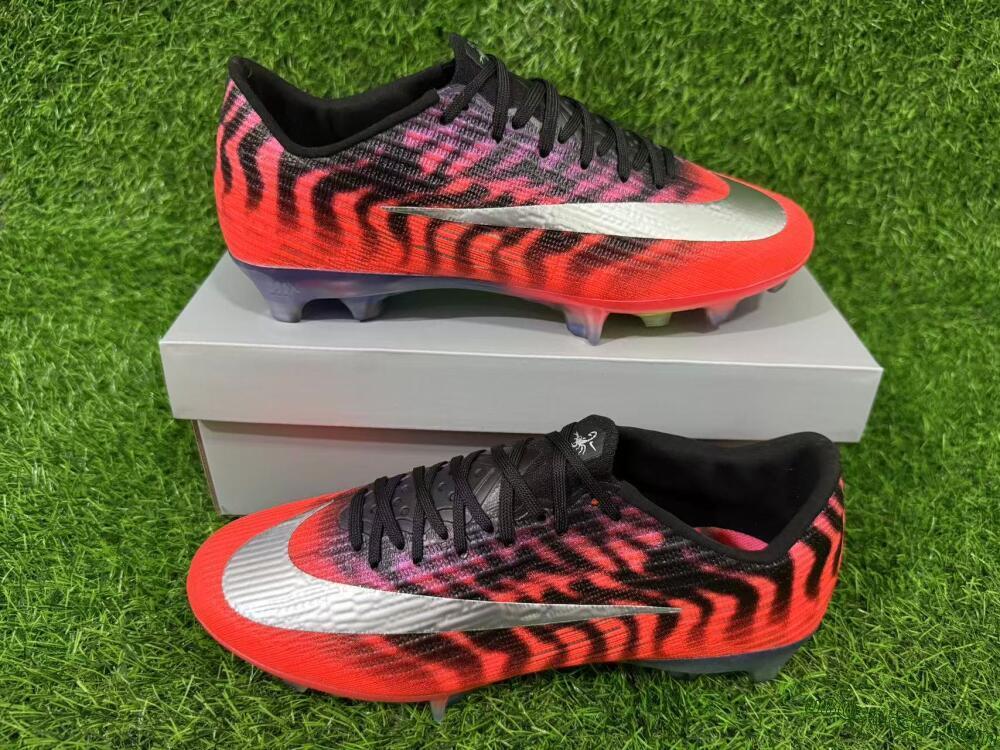 Nike Air Zoom Mercurial Superfly 11 Elite FG Firm Ground Soccer Cleats - Orange/Sunset Crimson/Blackened Blue