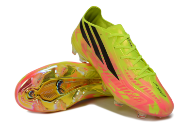 Adidas F50 Hyperfast Elite FG Firm Ground Soccer Cleats - Yellow/Solar Yellow/Black